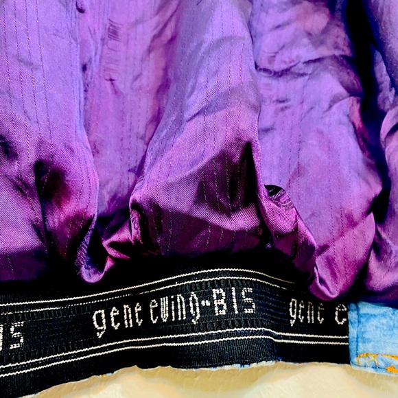 Fabulous Vintage Denim Quilted Cheetah Jacket - Picture 8 of 16